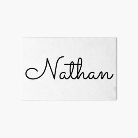 Láminas rígidas: Nombre Nathan | Redbubble Láminas rígidas: Nombre Nathan | Redbubble