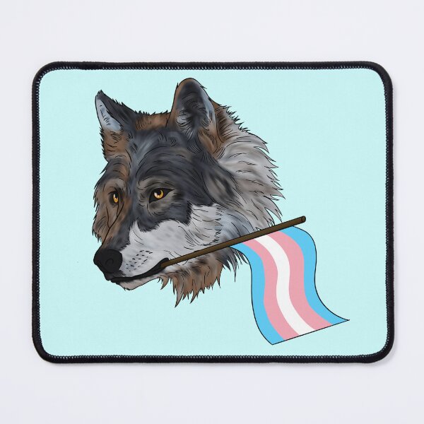 Item preview, Transgender Wolf designed and sold by Jasper O'Sullivan.