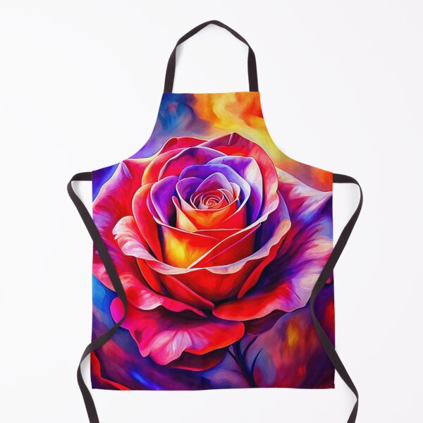 Item preview, Rosa Flor Rojo Azul Púrpura Ilustración designed and sold by Deanmindvortex.