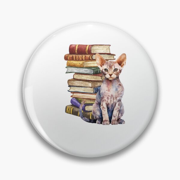 Item preview, Devon Rex And Books designed and sold by TheAnimalZ00.