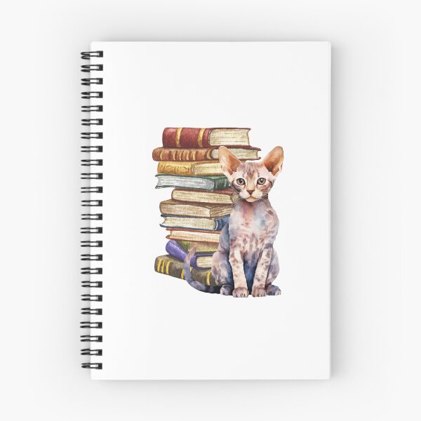 Artikelvorschau, Devon Rex und Bücher entworfen und verkauft von TheAnimalZ00.