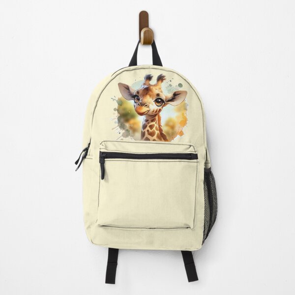 Item preview, Cartoon Giraffe Portrait designed and sold by critterpatchusa.