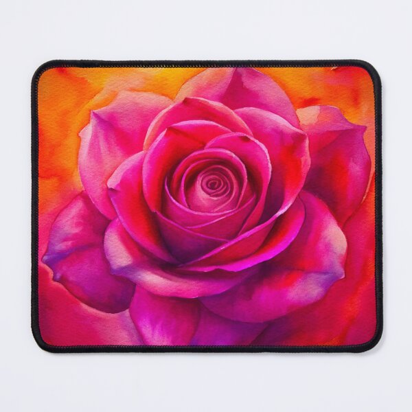 Item preview, Pink Rose Flower Digital Painting designed and sold by Deanmindvortex.