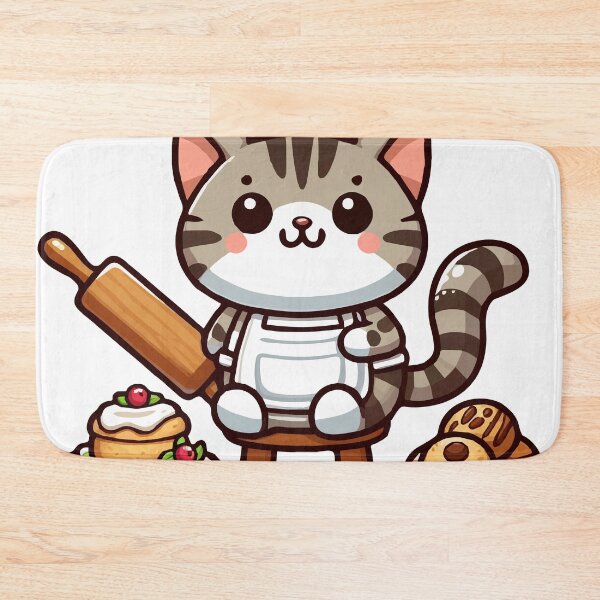 Item preview, The Chef Kitten of Sweet Dreams designed and sold by Gacram.