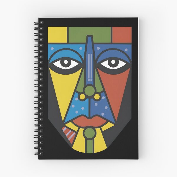 Item preview, Copy of cubist face with exaggerated geometric shapes..sticker. designed and sold by ArtshirtGroup.
