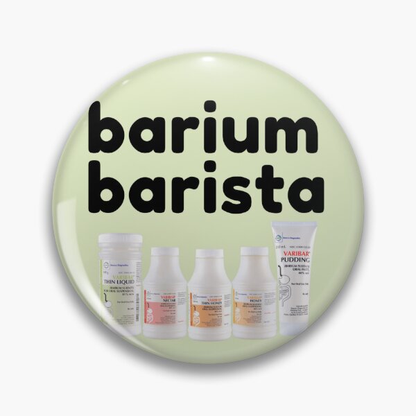 Item preview, Barium Barista designed and sold by calliecanslp.