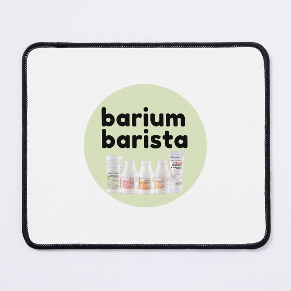 Item preview, Barium Barista designed and sold by calliecanslp.