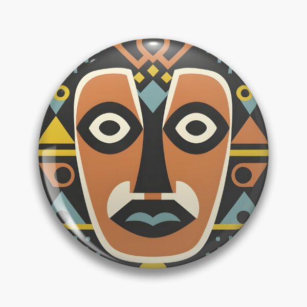 Item preview, cubist face with exaggerated geometric shapes.sticker.. designed and sold by ArtshirtGroup.