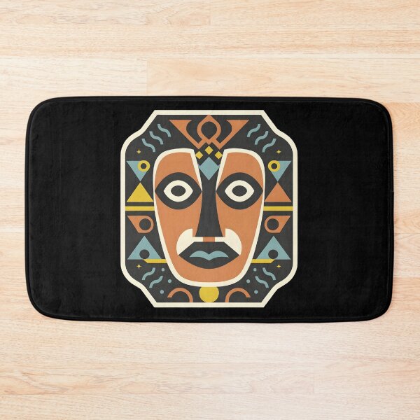 Item preview, cubist face with exaggerated geometric shapes.sticker.. designed and sold by ArtshirtGroup.