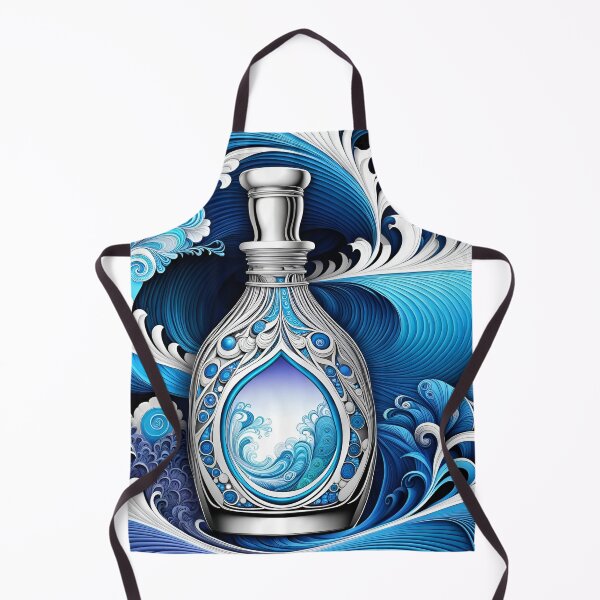 Item preview, Time in a Bottle - Cerulean Waves designed and sold by Heather Wooldridge.