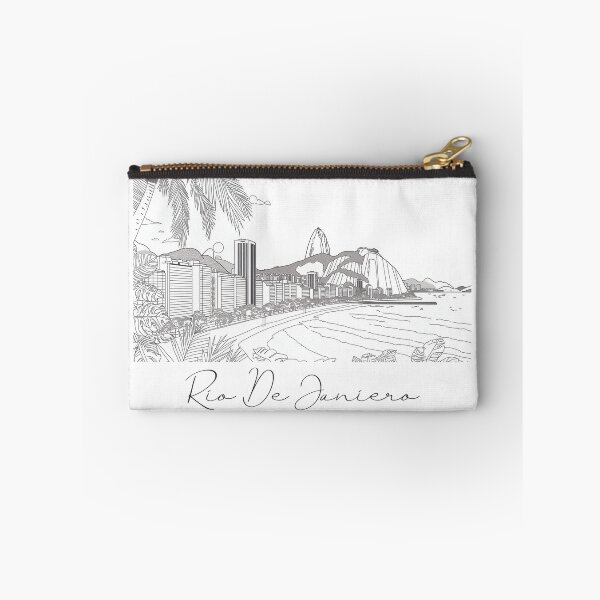 Item preview, Rio De Janierio City View Line Art View 8 designed and sold by PrintsByVickson.