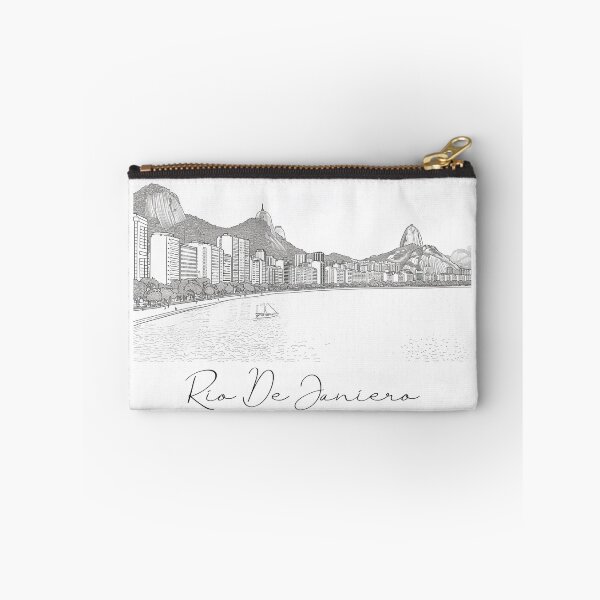 Item preview, Rio De Janierio City View Line Art View 6 designed and sold by PrintsByVickson.