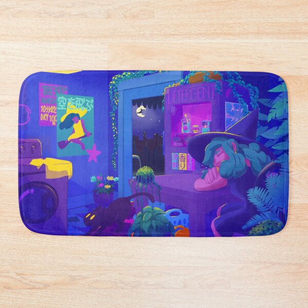 Item preview, Witchy Laundromat! designed and sold by lettrebag.
