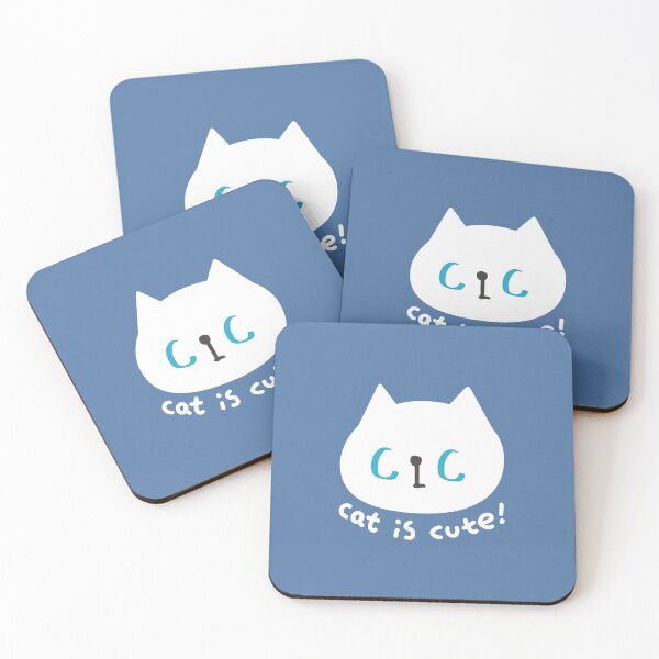 Item preview, CiC Cat logo - white cat designed and sold by CiCstudio.