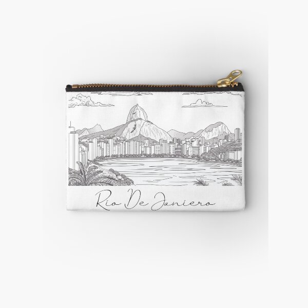 Item preview, Rio De Janierio City View Line Art View 5 designed and sold by PrintsByVickson.