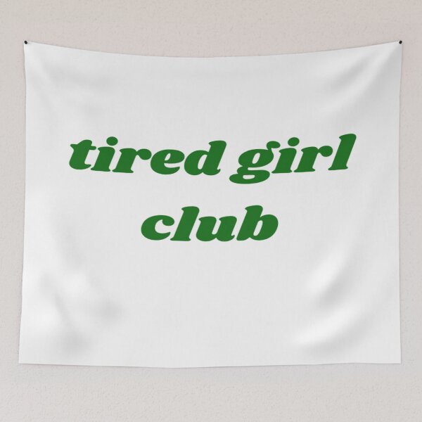 Item preview, Tired Girl Club designed and sold by skyestudios18.