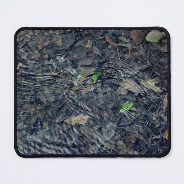 Item preview, Ripples on Water with Leaf designed and sold by sunrisecoast.