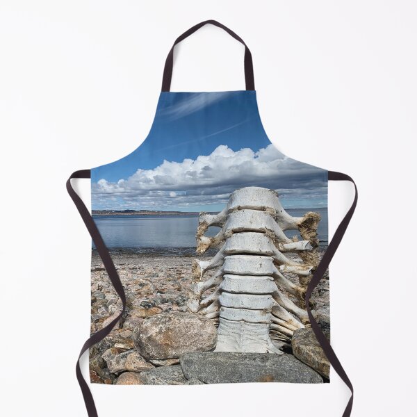 Item preview, Kinngait Whale Bones Standing Arctic Ocean Lowtide designed and sold by ColdCreekCanvas.