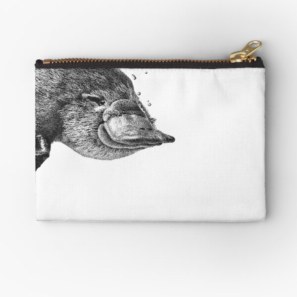 Item preview, Cute Australian Platypus Swimming designed and sold by Sam Morton - Heart Art.