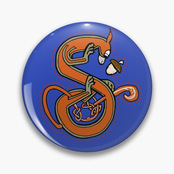 Item preview, S is for Squirrel Medieval letter designed and sold by Donnahuntriss.