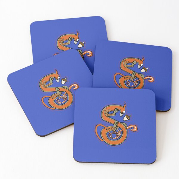 Item preview, S is for Squirrel Medieval letter designed and sold by Donnahuntriss.
