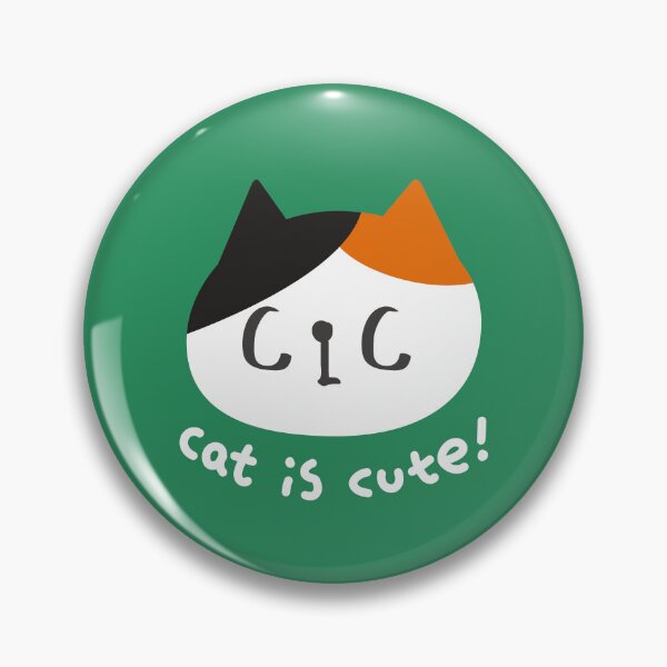 Item preview, CiC Cat logo - calico cat designed and sold by CiCstudio.