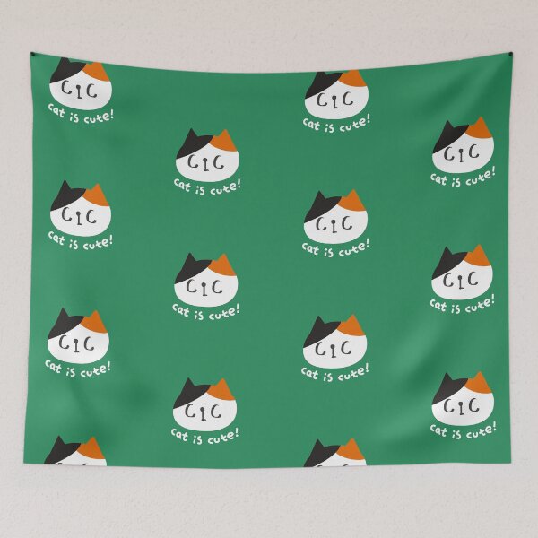 Item preview, CiC Cat logo - calico cat designed and sold by CiCstudio.