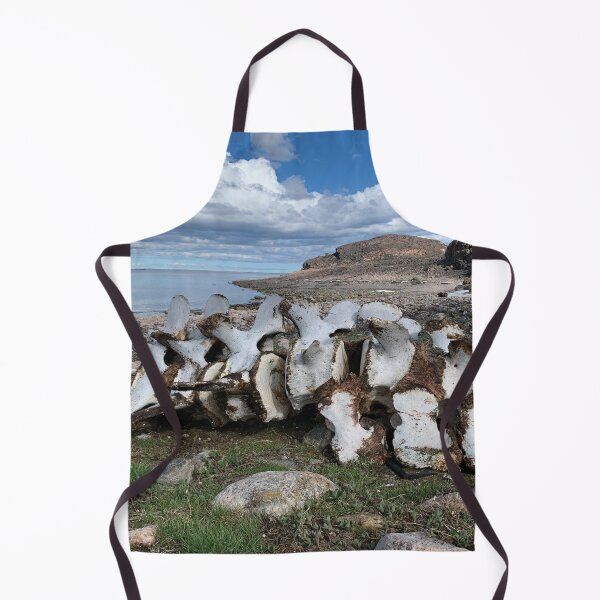 Item preview, Kinngait Whale Bones Arctic Ocean Lowtide designed and sold by ColdCreekCanvas.
