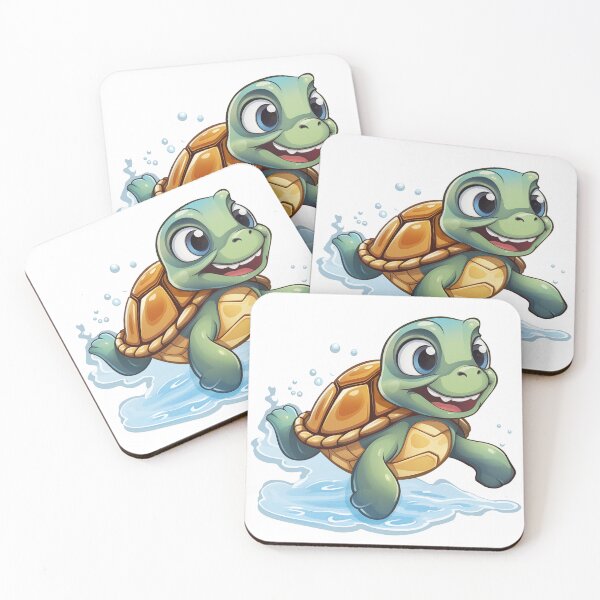 Item preview, Shell Yeah! Dive into Turtle Cuteness with Redbubble Merch designed and sold by digizonebydas.