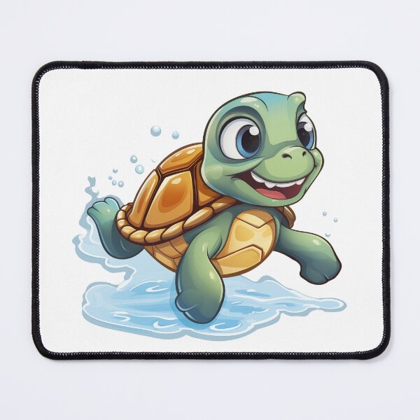 Item preview, Shell Yeah! Dive into Turtle Cuteness with Redbubble Merch designed and sold by digizonebydas.