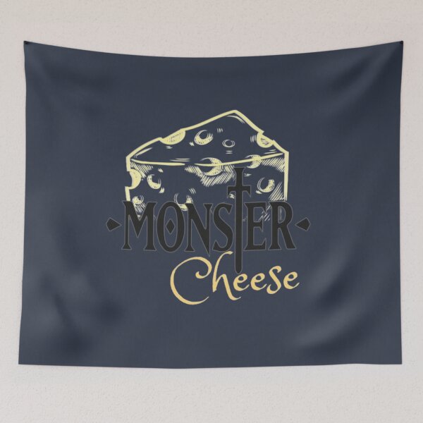 Item preview, MONSTER CHEESE | Monster Parody (Text Variant) designed and sold by VoltageStone.