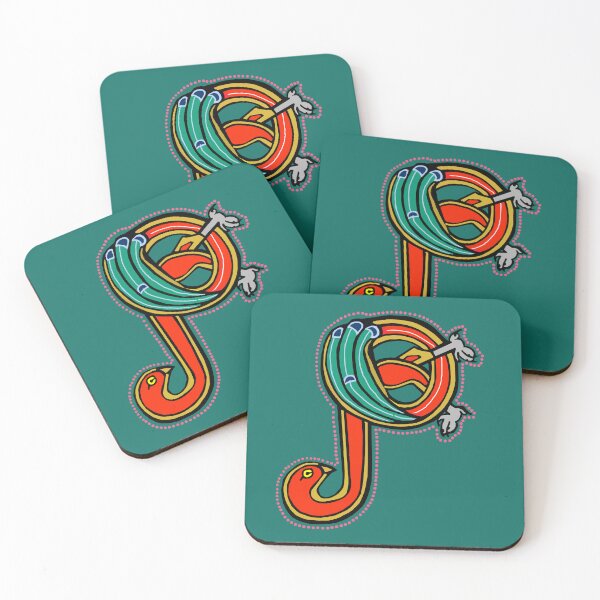 Item preview, P is for Parrot Medieval Letter  designed and sold by Donnahuntriss.