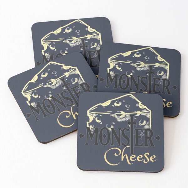 Item preview, MONSTER CHEESE | Monster Parody (Text Variant) designed and sold by VoltageStone.