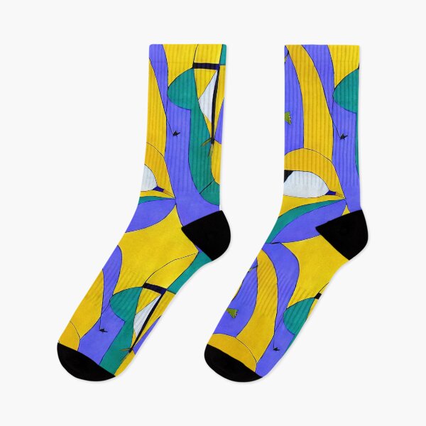 Item preview, Colorful Fish Geometrics - Seamless Pattern designed and sold by Chubuter.
