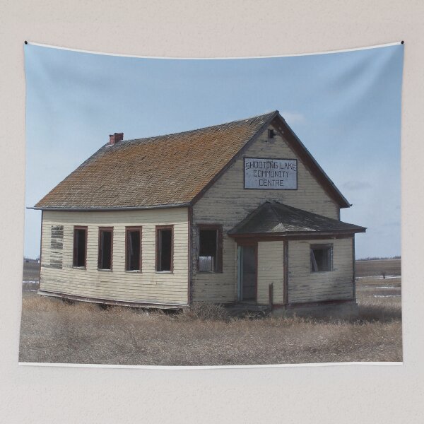 Item preview, Shooting Lake Community Centre designed and sold by ColdCreekCanvas.