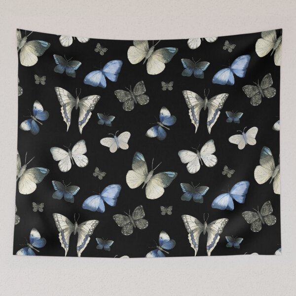 Item preview, Blue Butterflies  designed and sold by Motogetsu.