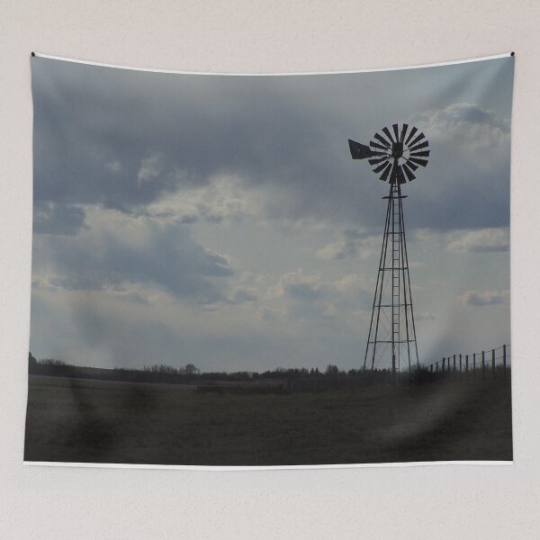 Item preview, Windmill Farm Field designed and sold by ColdCreekCanvas.