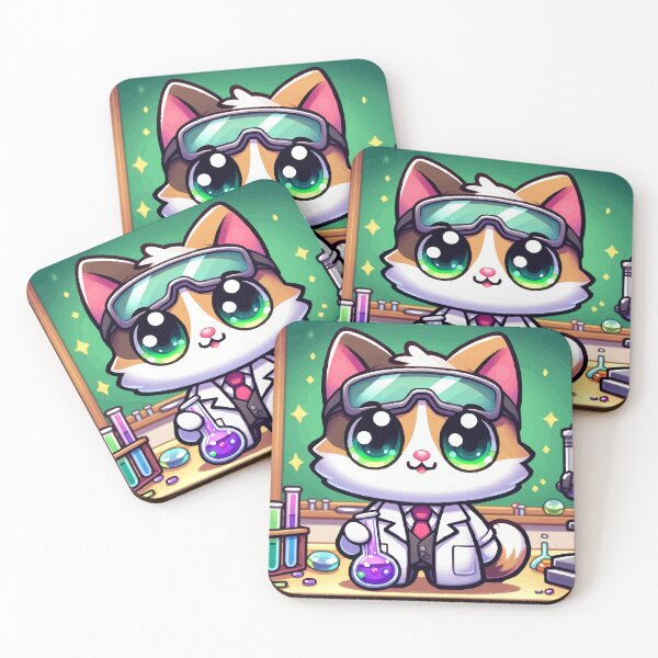 Item preview, The Scientific Cat Out of Focus designed and sold by Gacram.