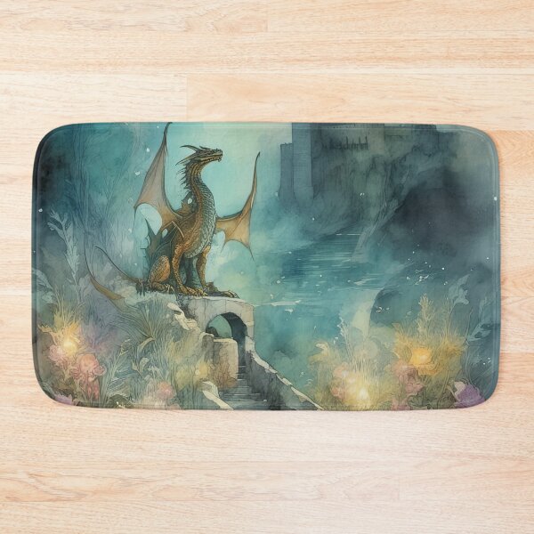 Item preview, The Dragon at Camelot designed and sold by Kallak-AI-Art.
