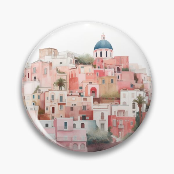 Item preview, Ciudad italiana rosa designed and sold by Ese Isa.