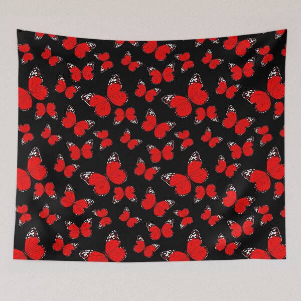 Item preview, Red Butterflies  designed and sold by Motogetsu.