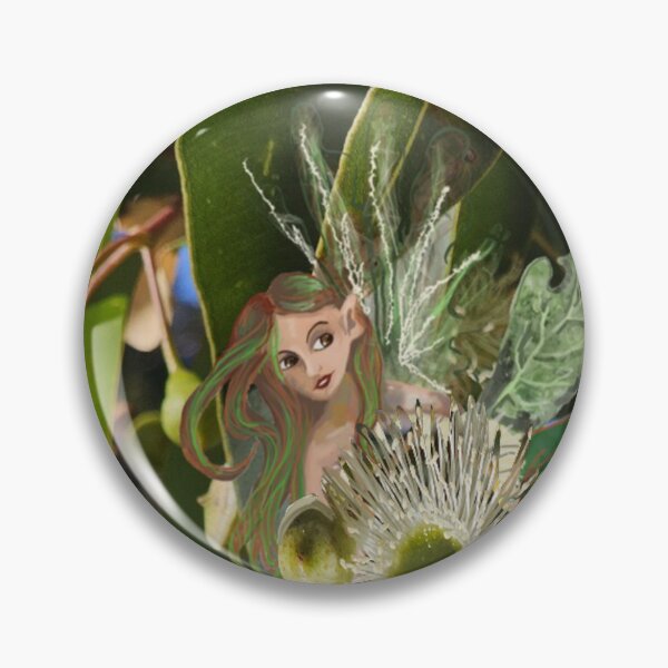 Item preview, Corymbia gummifera and faerie, digital drawing in photo designed and sold by Faerieglen.