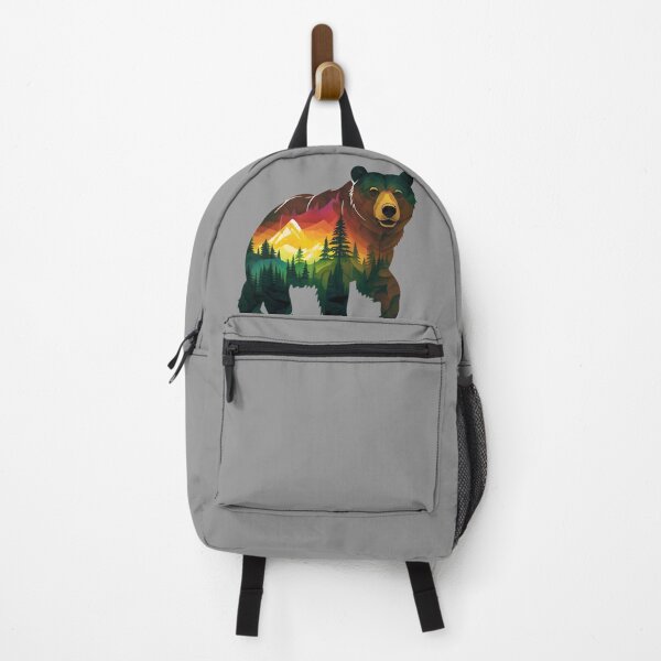 Item preview, Brown Grizzly Bear Tribal Spirit designed and sold by PlanetMarker.