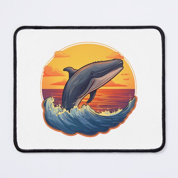 Item preview, Whale Watching Made Stylish: Gear Up with Redbubble Merch! designed and sold by digizonebydas.