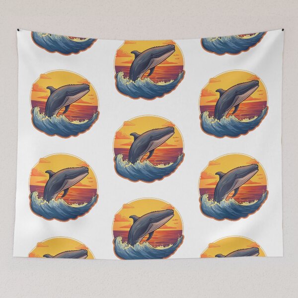 Item preview, Whale Watching Made Stylish: Gear Up with Redbubble Merch! designed and sold by digizonebydas.
