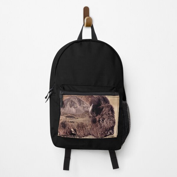 Item preview, Buffalo/Bison bull with Bear Butte designed and sold by PTPhotoLLC.