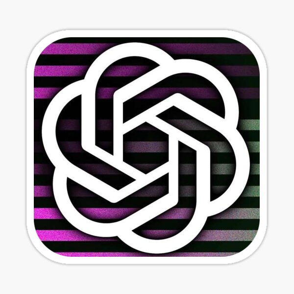 Aperçu de l'œuvre openAI chatGPT gpt3 gpt4 Sticker créée et vendue par developerfriday.