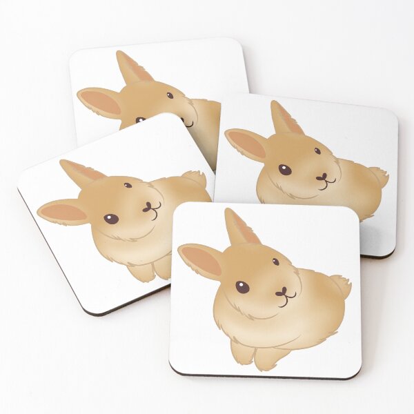 Item preview, Fluffy brown rabbit designed and sold by TiffyChaa.