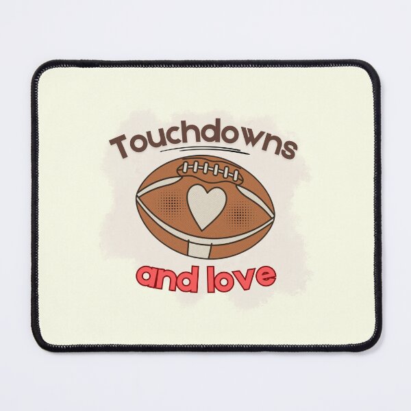 Item preview, Vintage American Football: Touchdowns and Love for Coach's Wife & Football Mom designed and sold by Tecnofa.