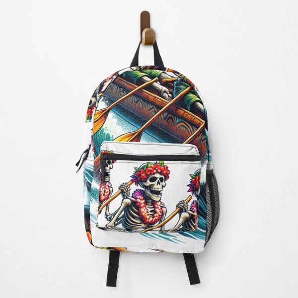 Item preview, Dead Skeletons Hawaiian Canoe Paddlers designed and sold by HippieFarms11.